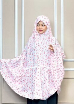 Alternative view of প্রিমিয়াম ভেক্সি ভয়েলের কুচি লেইস সালাত হিজাব-213