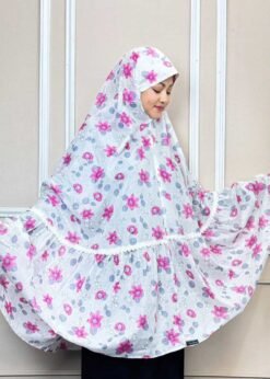 প্রিমিয়াম ভেক্সি ভয়েলের কুচি লেইস সালাত হিজাব-214