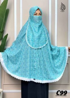 Alternative view of Cotton Salat Hijab - 62 (Copy)