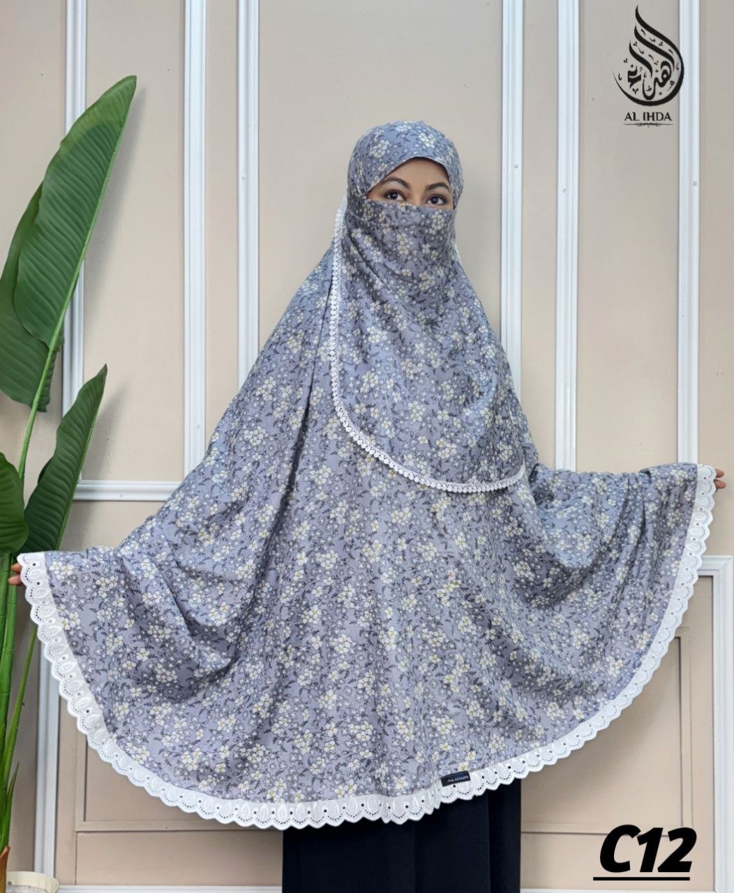 Cotton Salat Hijab - 24 - Image 2