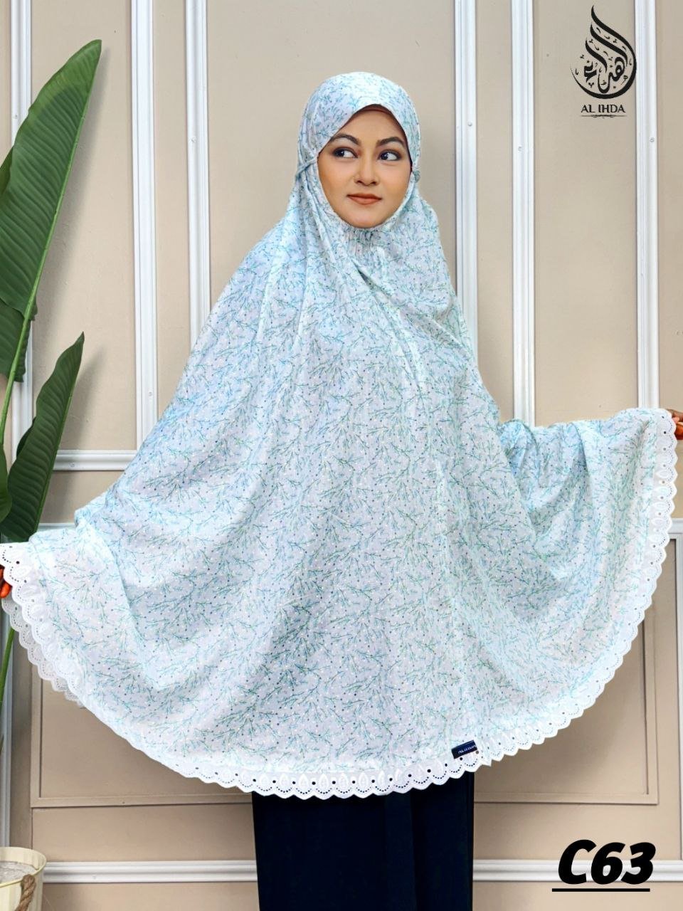 Cotton Salat Hijab - 20