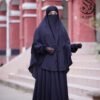 Two Side Cut Hijab Niqab-TC-03