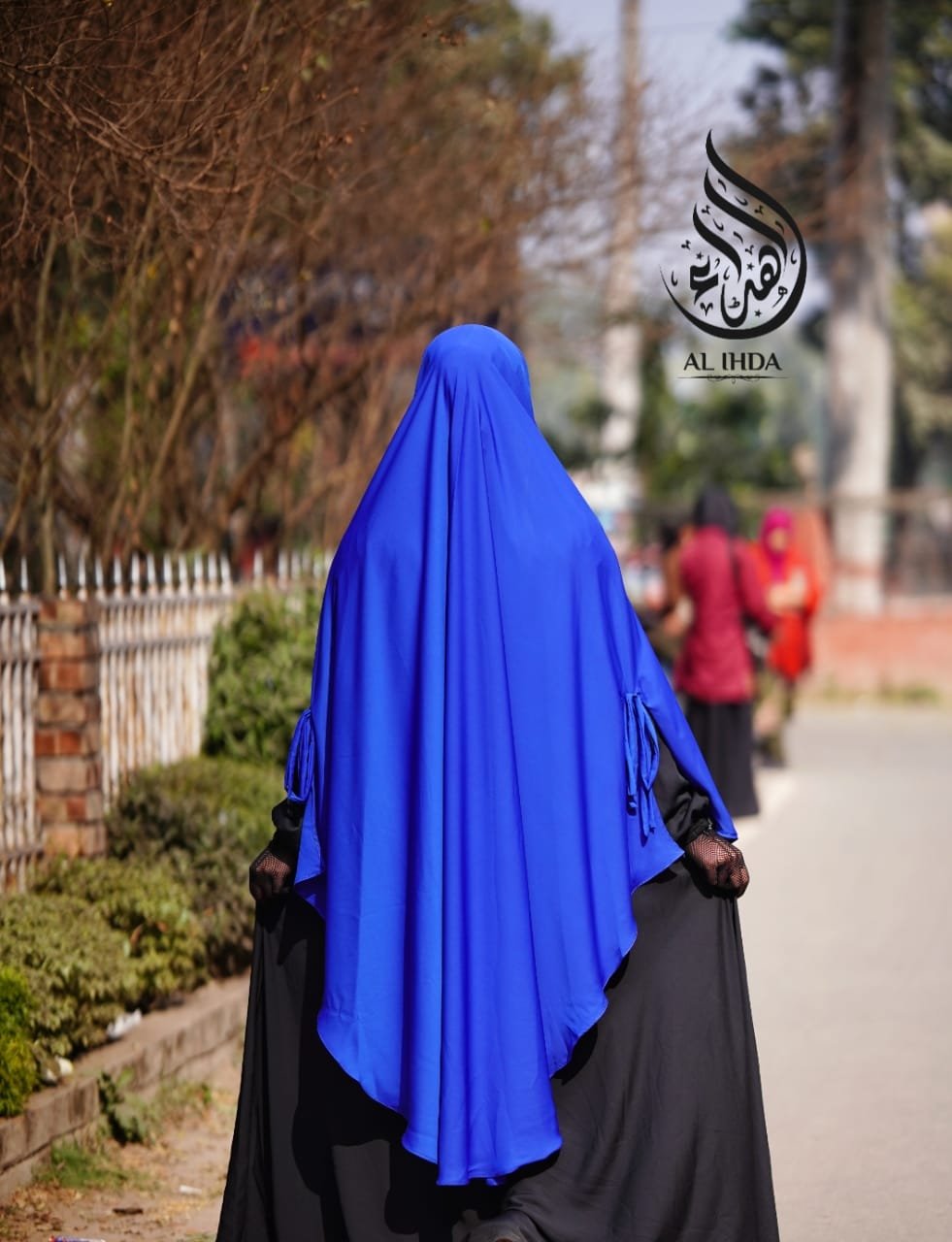 Two Side Cut Hijab Niqab-TC-8 - Image 3