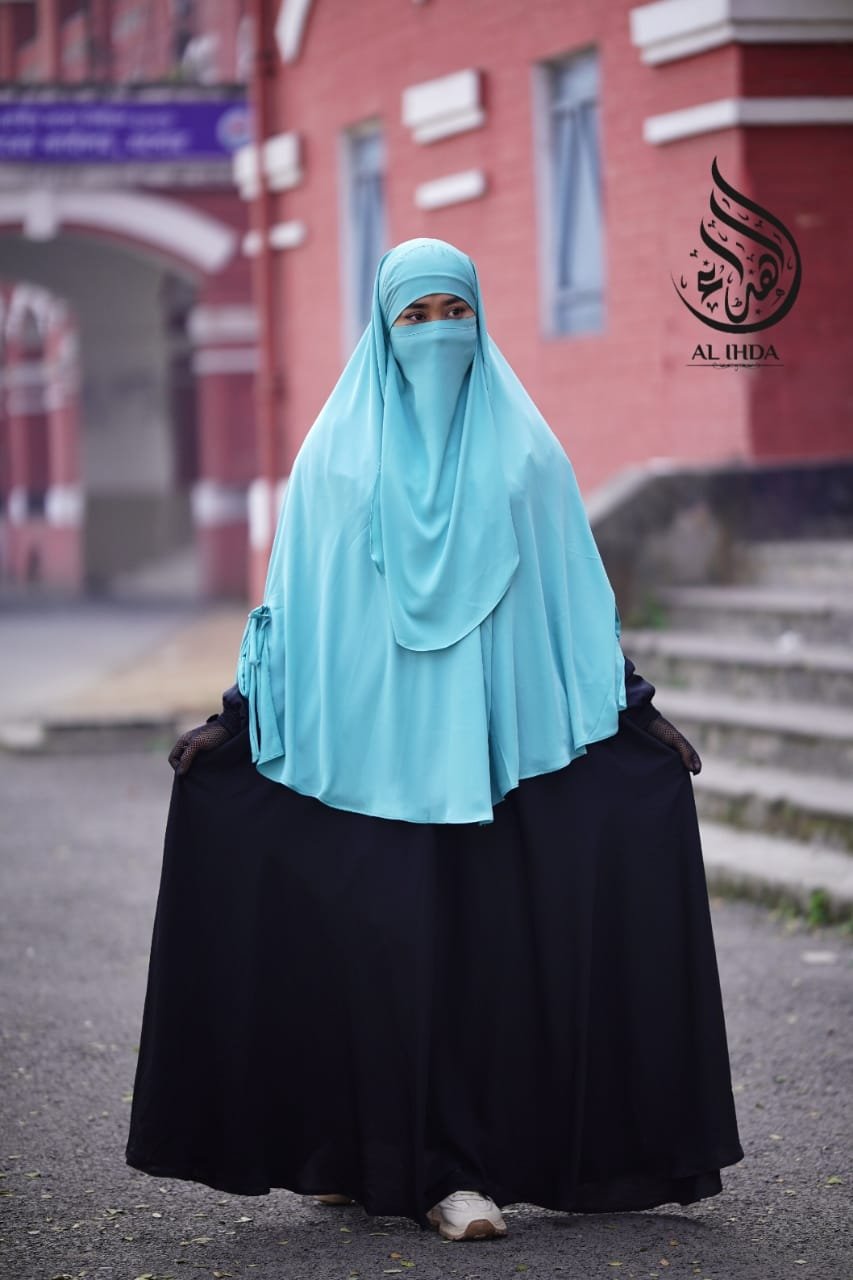 Two Side Cut Hijab Niqab-TC-05