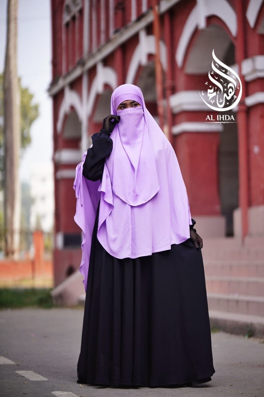 Two Side Cut Hijab Niqab-TC-7