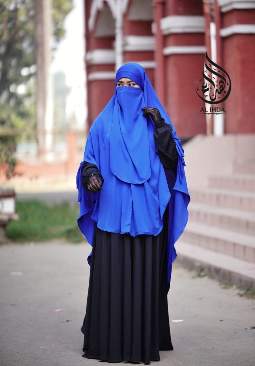 Two Side Cut Hijab Niqab-TC-8
