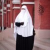 Two Side Cut Hijab Niqab-TC-02 (Copy)
