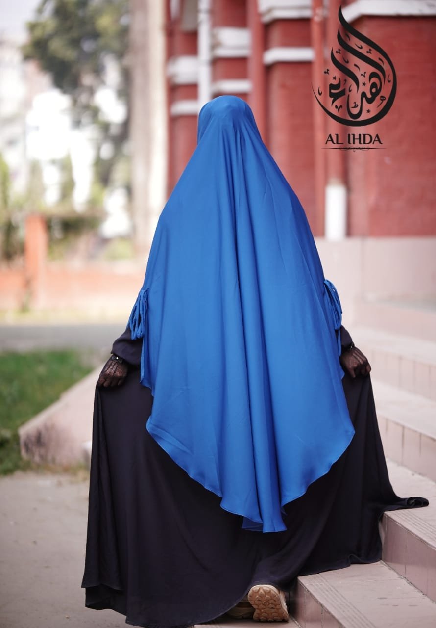 Two Side Cut Hijab Niqab-TC-6 - Image 3