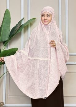 প্রিমিয়াম ভেক্সি ভয়েলের কুচি লেইস সালাত হিজাব-216