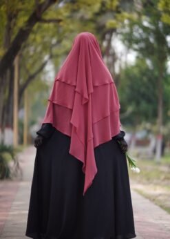 Alternative view of 3 Layer Ready Hijab-LRH06