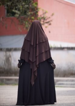 Alternative view of 3 Layer Ready Hijab-LRH07