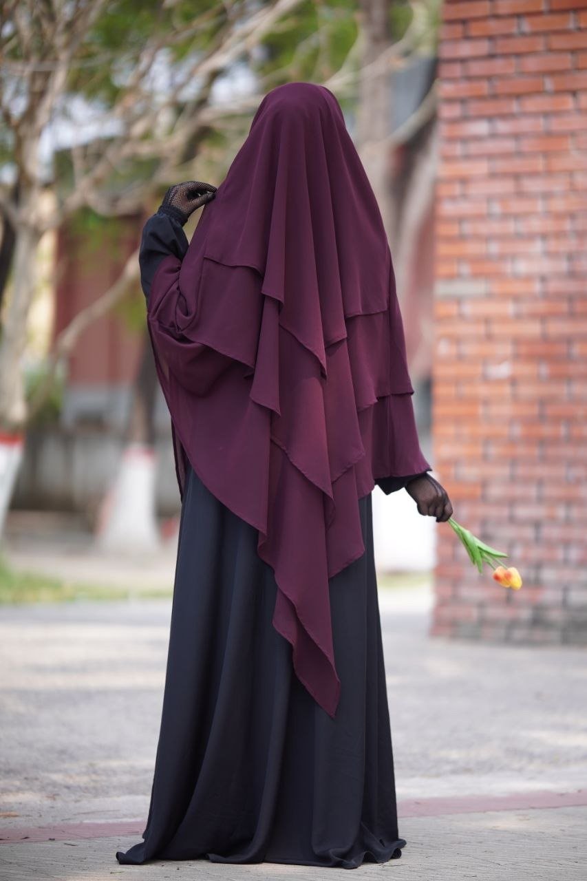 3 Layer Ready Hijab-LRH08 - Image 2