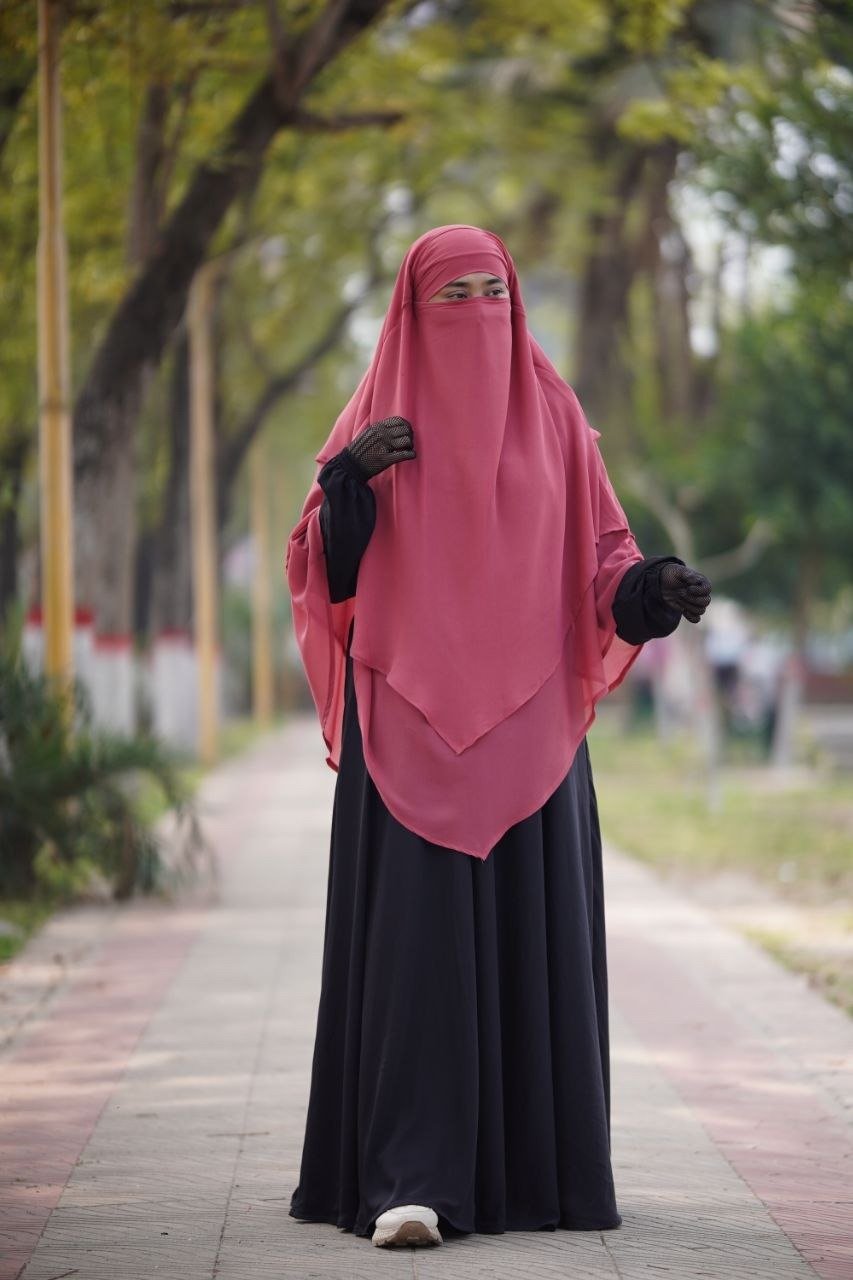 3 Layer Ready Hijab-LRH01 - Image 2